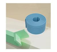 CROWEL Coussin d'échelle de lit superposé Auto-adhésif, Protecteur de Bord d'angle Anti-Collision, 10 mm(Blue,4pcs)