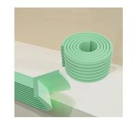 CROWEL Coussin d'échelle de lit superposé Auto-adhésif, Protecteur de Bord d'angle Anti-Collision, 10 mm(Green,4pcs)