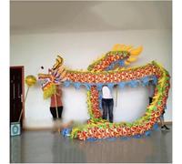 CROWEL Danse du Dragon Chinois en Soie 10m(A)