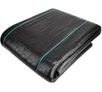 CROWEL Membrane Anti-Mauvaises Herbes Haute résistance - Toile de paillage de 1,8 m for Jardin et allée(1.8mx190m)