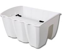 CROWL garde-corps coffre blanc 39,3cm