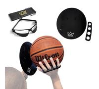 Crown x Starr Accessoire d’entraînement au Lancer de Basket-Ball pour droitier Élimine Les interférences de la Main Passive avec Aide au tir de 13,5 cm