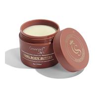 Crowned Skin King Cologned Beurre corporel parfum chaud et sensuel mélange de bois de santal et cuir enrichi en beurre de karité et mangue biologique formule hydratante avec parfum qui dure tout