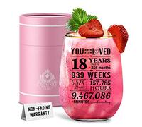 CROWNLY CRYSTAL® pour 18e anniversaire pour filles - Cadeau personnalisé pour femme