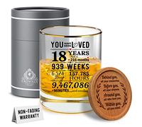 CROWNLY CRYSTAL® Verre à Whisky Personnalisé - Cadeau Original et Drôle pour Homme Anniversaire ou Mariage