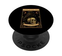 Crows Before Bros Carte de Tarot Gothique Crâne Corbeau pour Femme et Adolescente PopSockets PopGrip Adhésif