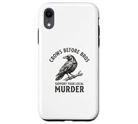 Crows Before Bros Soutenez Votre Murder Crow Local Coque pour iPhone XR