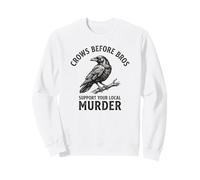 Crows Before Bros Soutenez Votre Murder Crow Local Sweatshirt