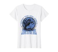 Crows Before Bros soutient Votre Meurtre Local | Funny Gothic T-Shirt Graphique avec Valeur