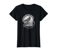 Crows Before Bros soutient Votre Meurtre Local T-Shirt Graphique avec Valeur, Femme, Noir, S