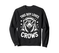 Crows Boy Funny Crow Sweatshirt