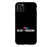 Croyance Plus Grand Que Le Placebo de la médecine Coque pour iPhone 11 Pro Max