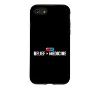 Croyance Plus Grand Que Le Placebo de la médecine Coque pour iPhone SE (2020) / 7/8