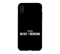 Croyance Plus Grand Que Le Placebo de la médecine Coque pour iPhone XS Max