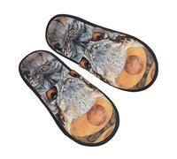 Croyances Liées Au Hibou Homme Femme Slippers Légères Chaussures De Maison Confortable Chaussons Pour Maison Hiver Intérieur L