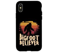 Croyant Bigfoot Coque pour iPhone X/XS
