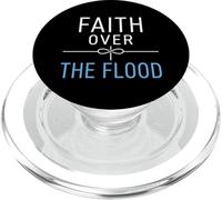 Croyant chrétien de Faith Over The Flood PopSockets PopGrip pour MagSafe