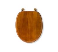 Croydex Abattant WC en bois Pin Antique