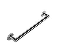 Croydex Barre d'appui Moderne en Acier Inoxydable avec Fixations dissimulées, Chrome, 60 cm