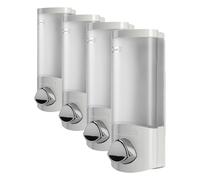 Croydex Euro Distributeur de Savon Simple Blanc (Lot de 4)
