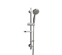 Croydex Flexi Fix Three Function Shower Set Chrome, Metal, 68 x 15.5 x 70 cm