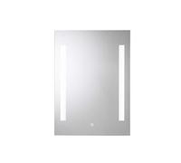 Croydex Henbury Hang 'N' Lock Miroir Lumineux en Verre 3 x 40 x 60,5 cm
