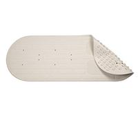 Croydex Hygiene 'n' Clean Tapis de Bain avec Brosse de Luxe pour Les Pieds, antidérapant, Anti-moisissure, Lavable en Machine, Facile à Nettoyer, ventouses puissantes, antibactérien, s'adapte Bien à
