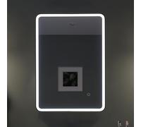 Croydex Miroir de Salle de Bain Noir Taille Unique