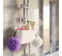 Croydex Panier de Douche Blanc PA120822 - Taille Unique