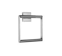 Croydex - QM441541 - Flexi-Fix Chester - Towel Ring - 5,5 x 15,7 cm - Chrome