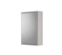 Croydex Simplicity Placard d'angle miroir 1 porte A monter soi-même Blanc