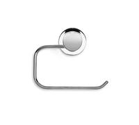 Croydex Stick 'n' Lock Porte-Rouleau de Papier Toilette - Solution de Rangement Facile pour Salle de Bain, Autocollant, Supports chromés, Pas de perçage nécessaire, Tampon adhésif pour Surface Plane