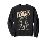 Croyez en la légende du Folklore cryptique du Bigfoot Sasquatch Sweatshirt