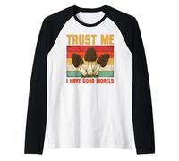 Croyez-moi, j'ai de bonnes morilles en train de butiner Morel Hunter Manche Raglan