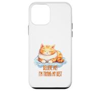 Croyez-Moi, Je Fais de Mon Mieux pour Mon Chat Coque pour iPhone 12 Mini