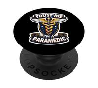 Croyez-Moi, Je suis Un ambulancier paramédical, Nouveau diplôme de médecin EMT et EMS PopSockets PopGrip Adhésif