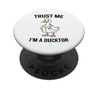 Croyez-Moi, Je suis Un Docteur Vétérinaire Ducktor Mignon PopSockets PopGrip Adhésif