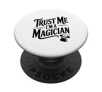 Croyez-Moi, Je suis Un Magicien Amateur de Tours de Magie Amusants PopSockets PopGrip Adhésif