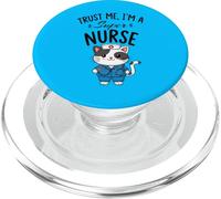Croyez-Moi, Je suis Une Super infirmière - Chat Infirmier PopSockets PopGrip pour MagSafe