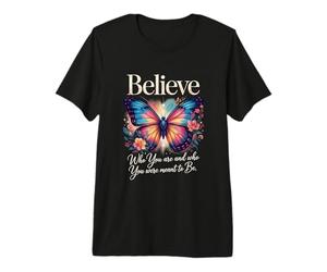 Croyez Qui Vous êtes et Qui Vous étiez censé être T-Shirt Haut de Gamme