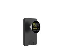 Croyez qu'il y a de la lumière dans l'obscurité Jésus Croix Art au Dos PopSockets PopWallet pour MagSafe