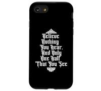 Croyez Rien Que Vous entendez et la moitié Que Vous voyez Edgar Allan Poe Meme Coque pour iPhone SE (2020) / 7/8