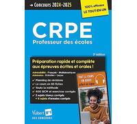 CRPE 2024 - Préparation rapide et complète aux épreuves écrites et orales: Concours Professeur des écoles - Français, Mathématiques, Leçon, Entretien