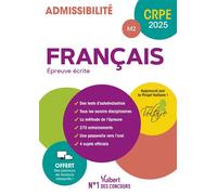 CRPE 2025 - Français - Epreuve écrite (M2) Le seul manuel relu et approuvé par le Projet Voltaire + Parcours de révisions interactifs ! - Marc Loison - Vuibert - broché - Scolaire / Universitaire