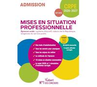 CRPE 2026-2027 - Mises en situation professionnelles (M1 et M2) - Epreuve orale d'entretien
