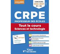 CRPE 2026-2027 - Sciences et technologie - Tout le cours (M1 et M2): Concours Professeur des écoles - Admissibilité - Epreuve écrite d’application