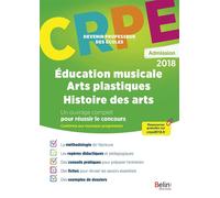 Crpe admission éducation musicale / arts plastiques / histoire des arts Devenir Professeur des écoles - Sabine Vergnaud - Belin Éducation - broché - Scolaire / Universitaire