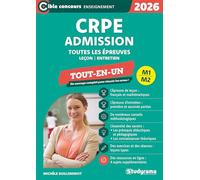 CRPE - Admission - Toutes les épreuves (Concours 2025)