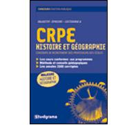 CRPE - Histoire et géograhie - Collectif - Studyrama Eds - broché - Scolaire / Universitaire