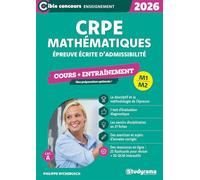 CRPE - Admissibilité - Épreuve de mathématiques: Cours + entraînement